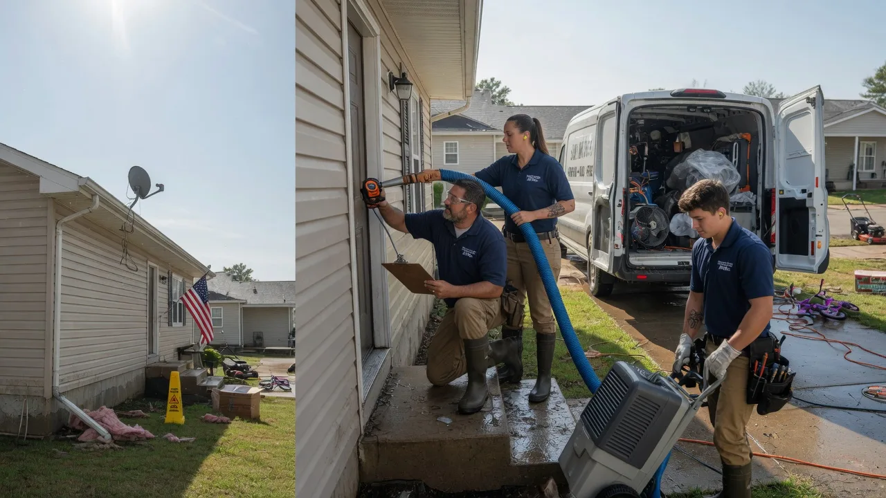Ceiling Water Damage Restoration in Summerhill, PA near me